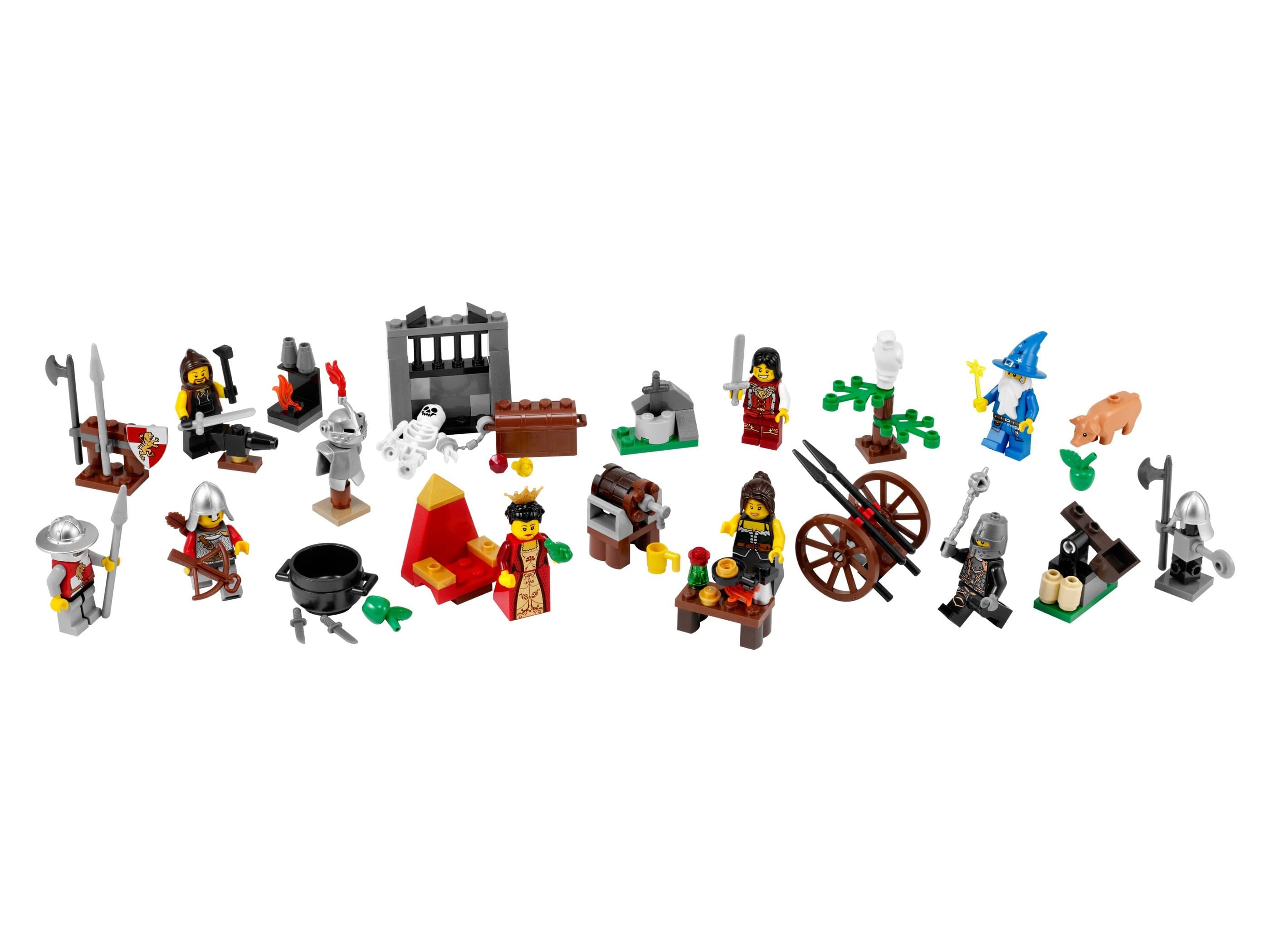 LEGO sættet Castle Advent Calendar 2010 (Kingdoms)