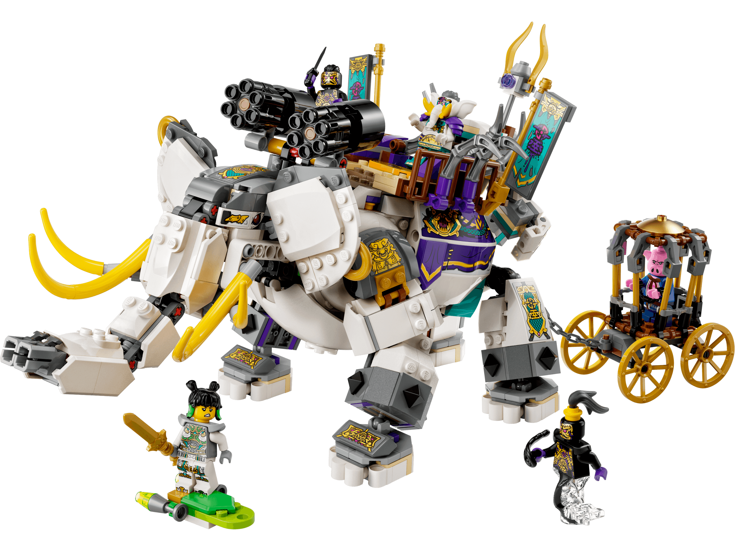 LEGO sættet Yellow Tusk Elephant