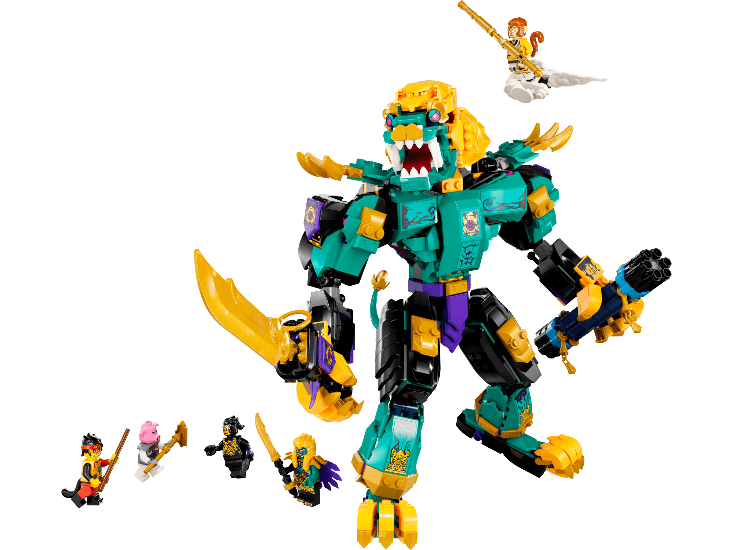 LEGO sættet The Mighty Azure Lion