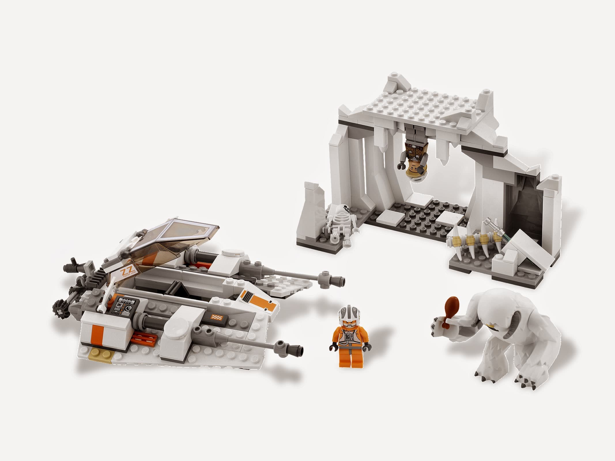 LEGO sættet Hoth Wampa Cave
