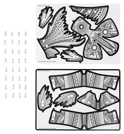 LEGO sættet Ink Koi Skin