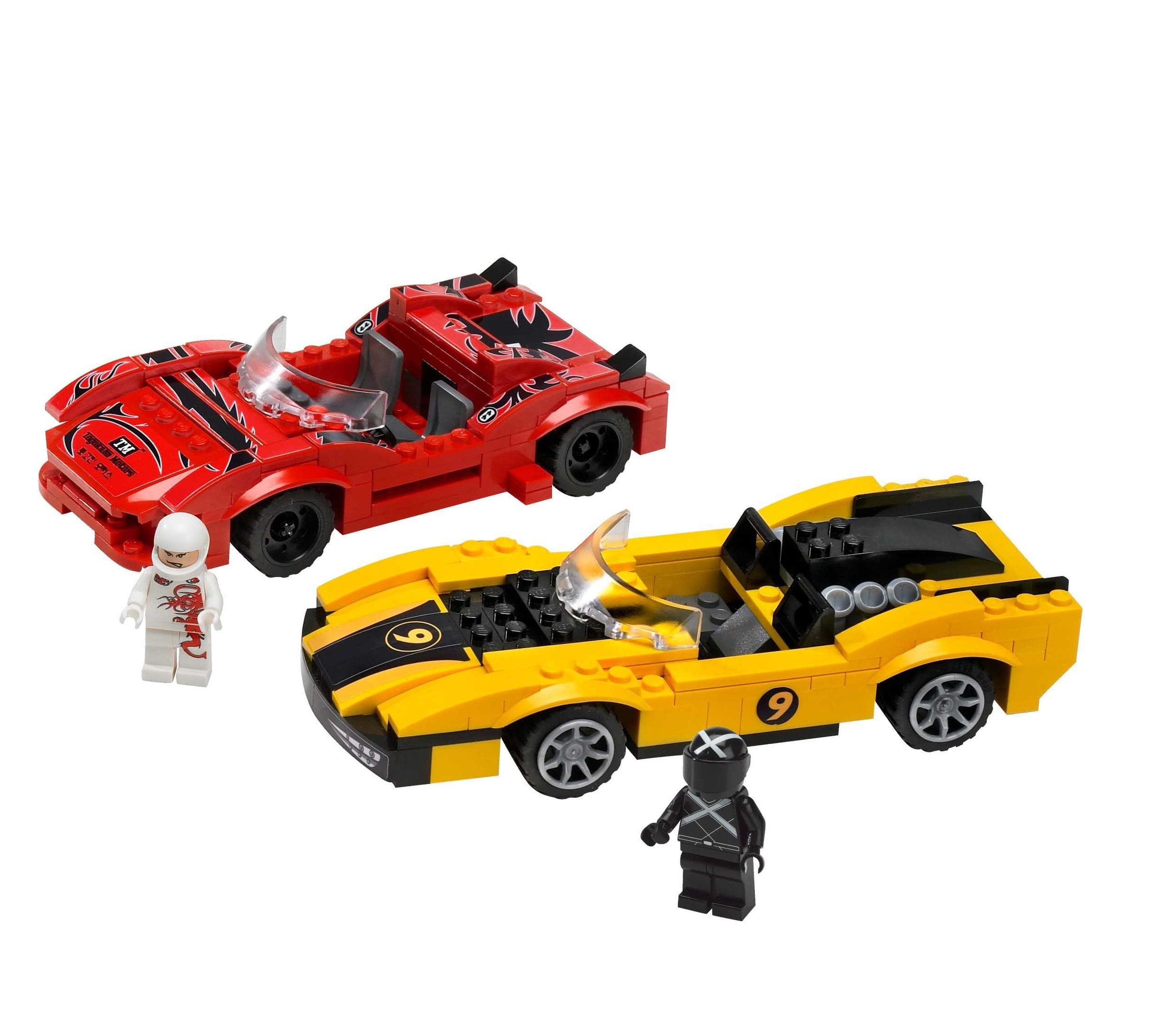 LEGO sættet Racer X & Taejo Togokhan