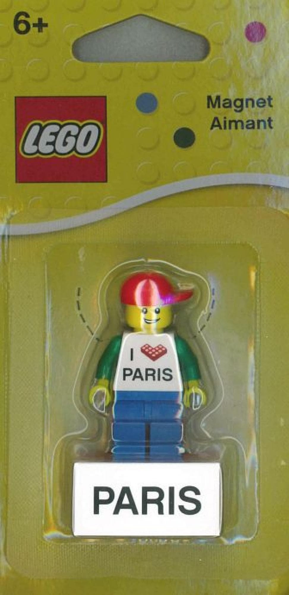 LEGO sættet I [Heart] Paris Magnet [Male]