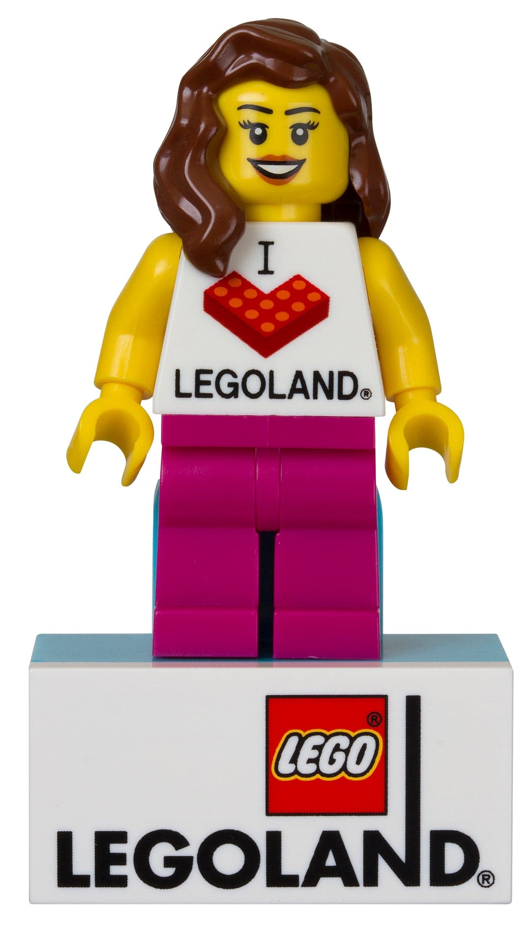 LEGO sættet I [Heart] LEGOLAND Minifigure Magnet (Female)