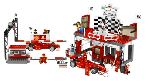 LEGO sættet Ferrari Finish Line