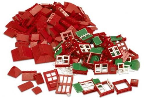 LEGO sættet Doors Windows and Roof Tiles