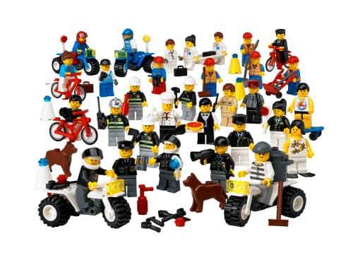 LEGO sættet Community Workers