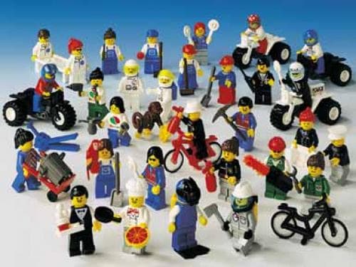 LEGO sættet Community Workers