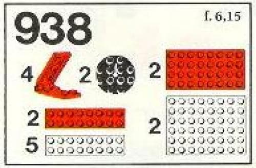 LEGO sættet Plates, Hinges and Turntables