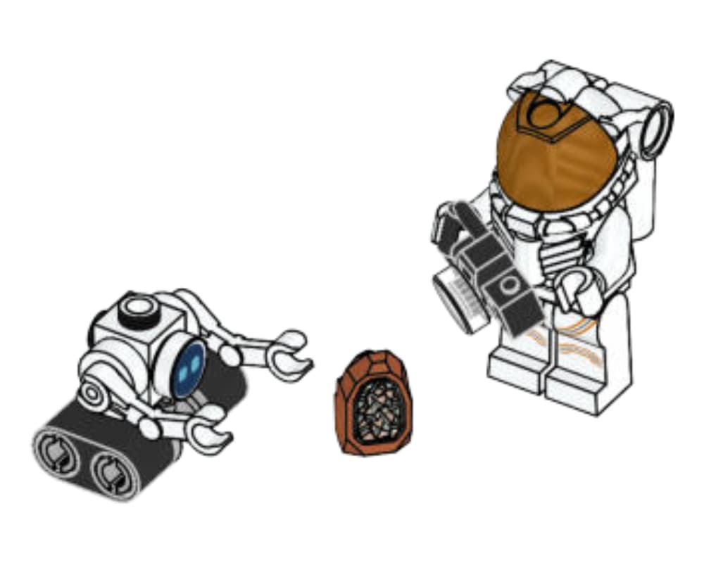 LEGO sættet Astronaut