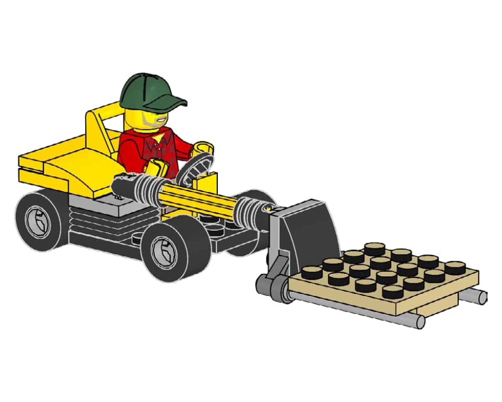 LEGO sættet Forklift