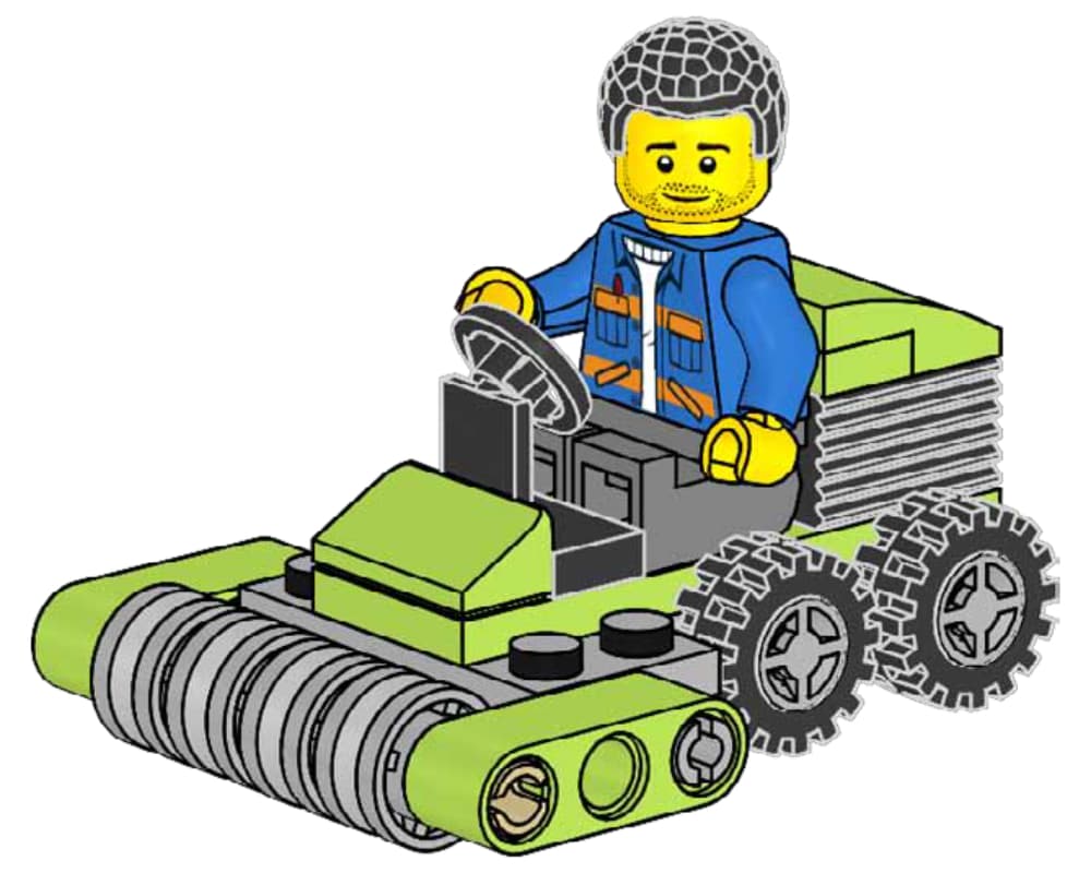 LEGO sættet Lawn mower