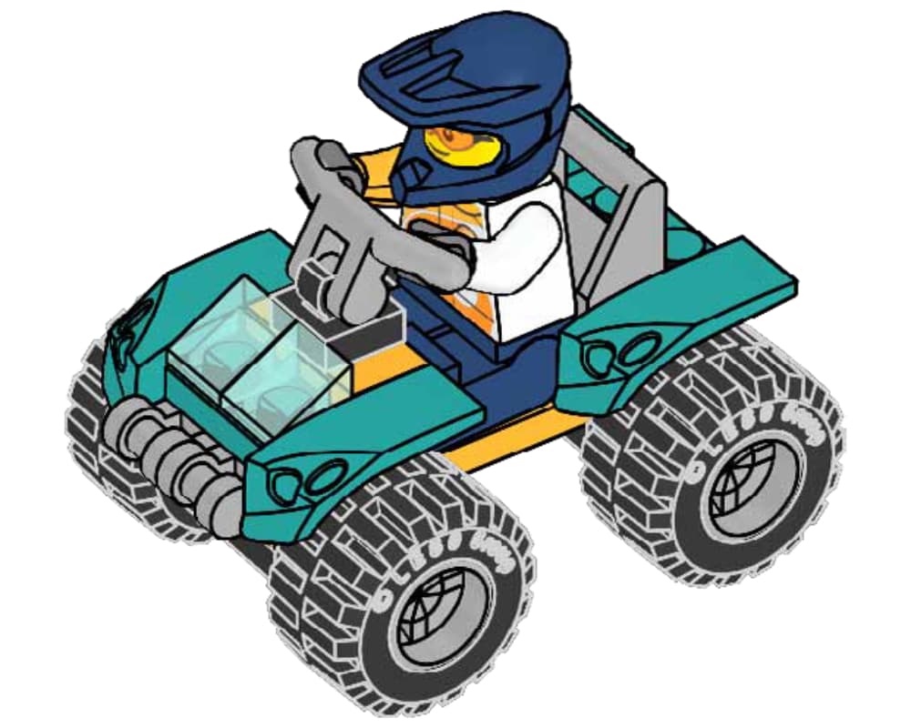 LEGO sættet Stunt-Quad