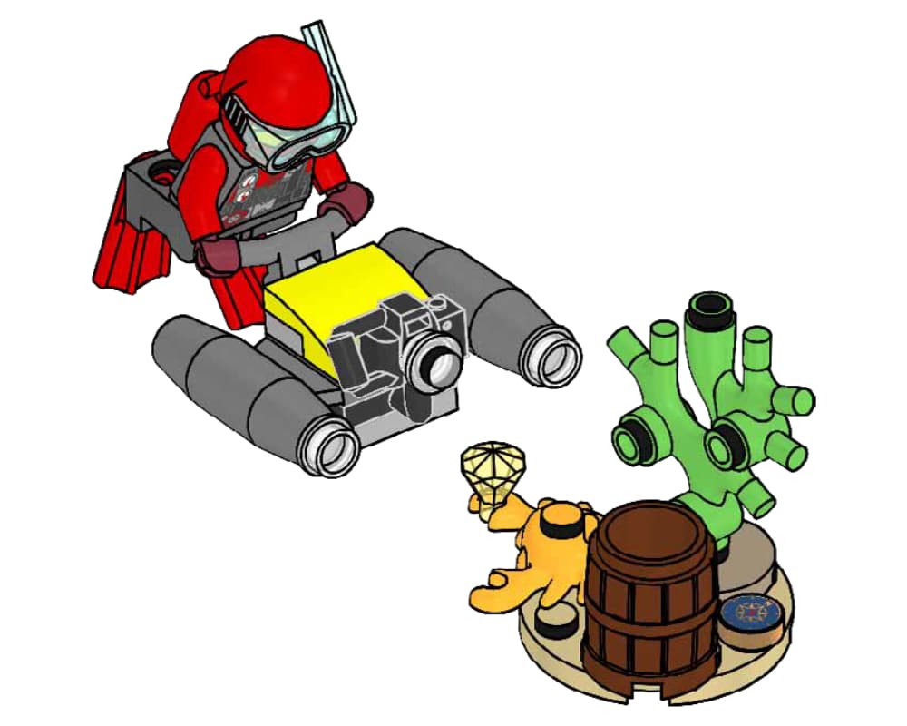 LEGO sættet Deep Sea Diver