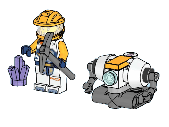 LEGO sættet Astronaut & Robot