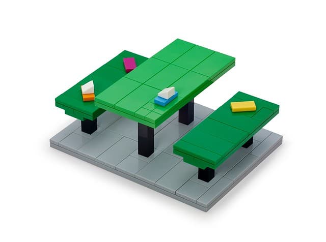 LEGO sættet Singapore: Chope Seat