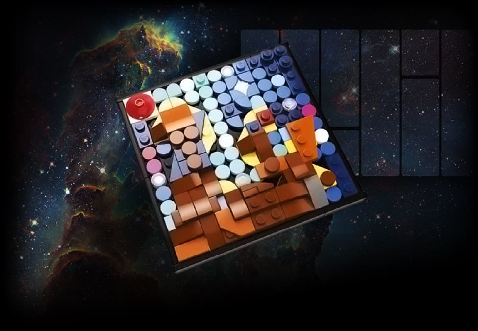 LEGO sættet Hubble Image Mosaic
