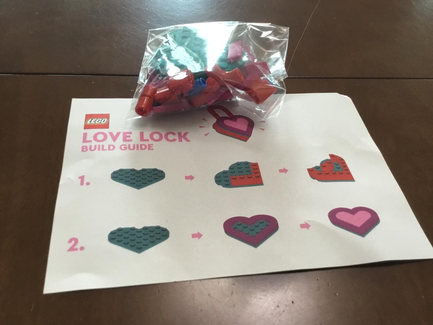 LEGO sættet Love Lock