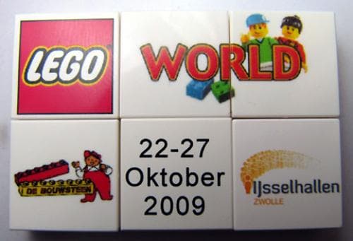 LEGO sættet LEGO World Zwolle Puzzle Promo 2009