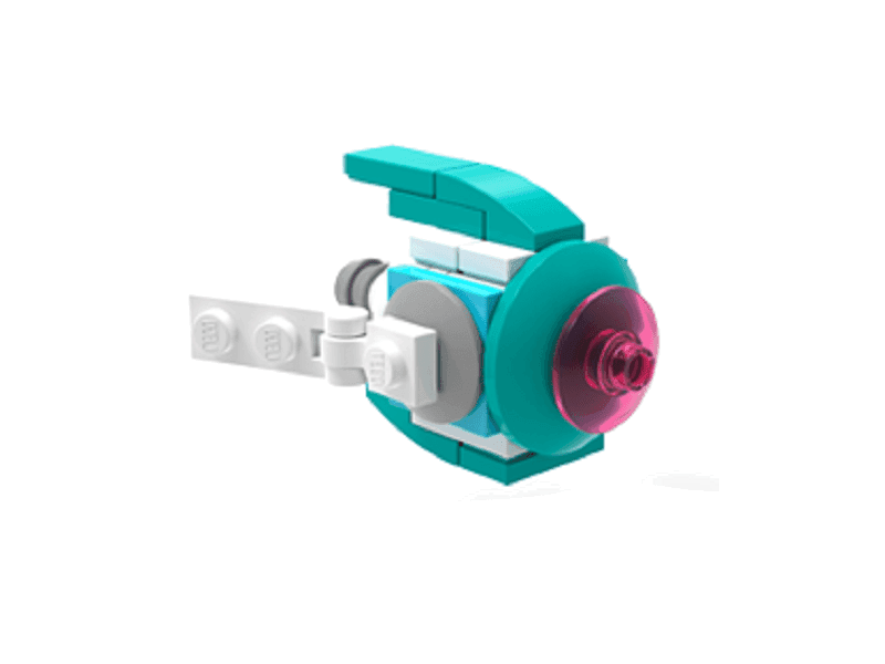 LEGO sættet Sweet Mayhem's Systar Starship!