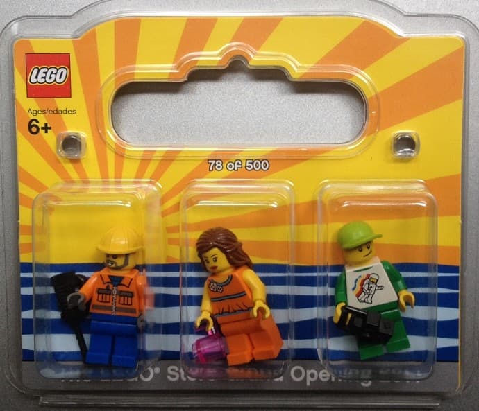 LEGO sættet LEGO Store Grand Opening Exclusive Set Mission Viejo Mall Mission Viejo CA