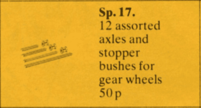 LEGO sættet Axles with Connectors