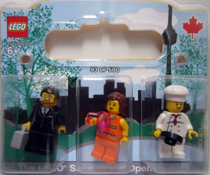 LEGO sættet LEGO Store Grand Opening Exclusive Set, Fairview Mall, Toronto, ON, Canada