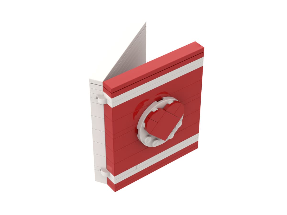 LEGO sættet Valentine's Day Card