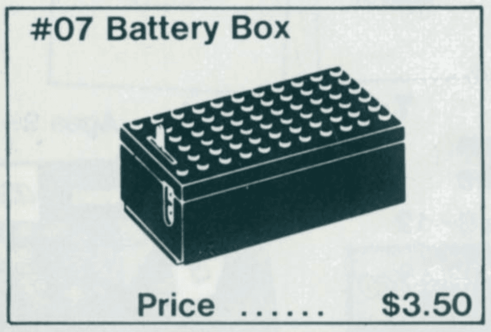LEGO sættet Battery Box