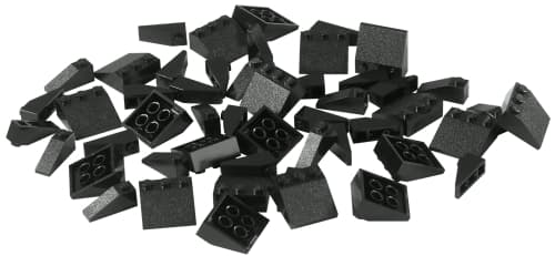 LEGO sættet Black Slopes 33 3 x 1 and 3 x 3