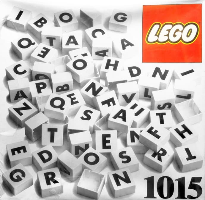 LEGO sættet Letters Large