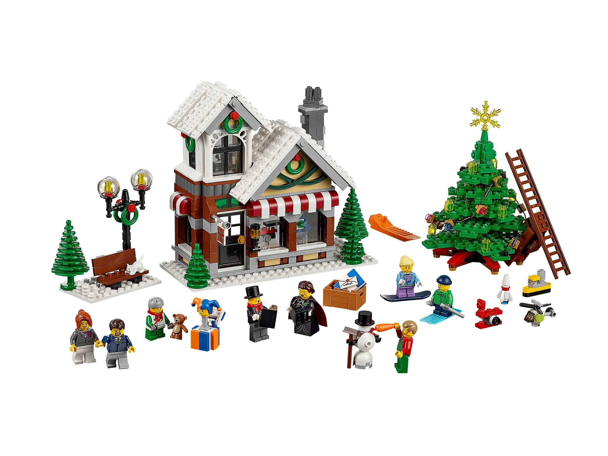 LEGO sættet Winter Toy Shop