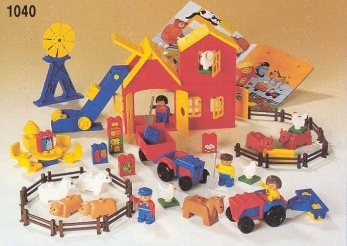 LEGO sættet Farm (with Picture Book)