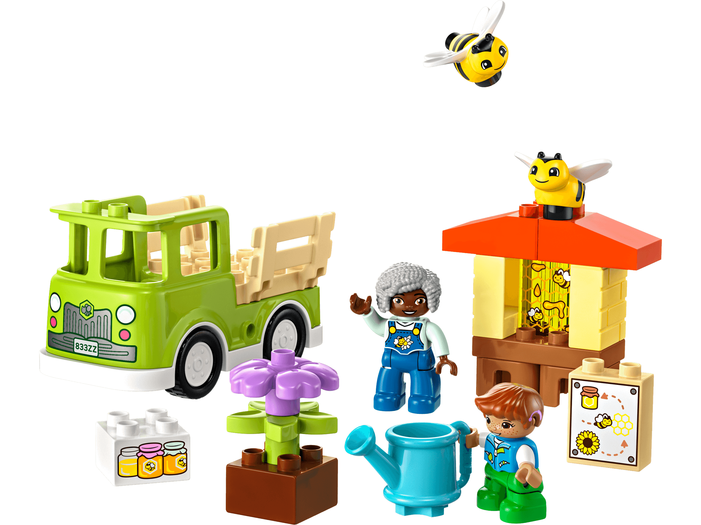 LEGO sættet Caring for Bees & Beehives