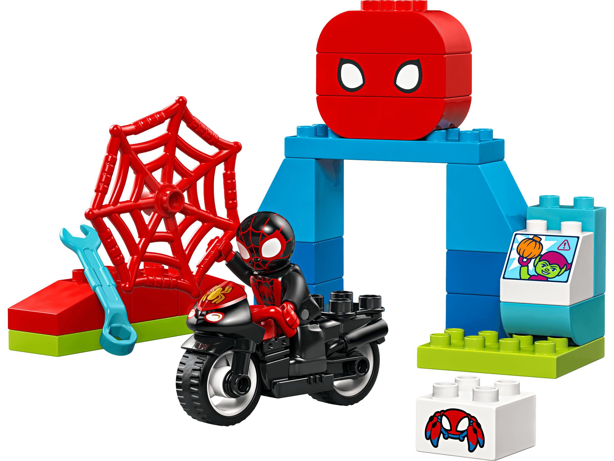 LEGO sættet Spin's Motorcycle Adventure