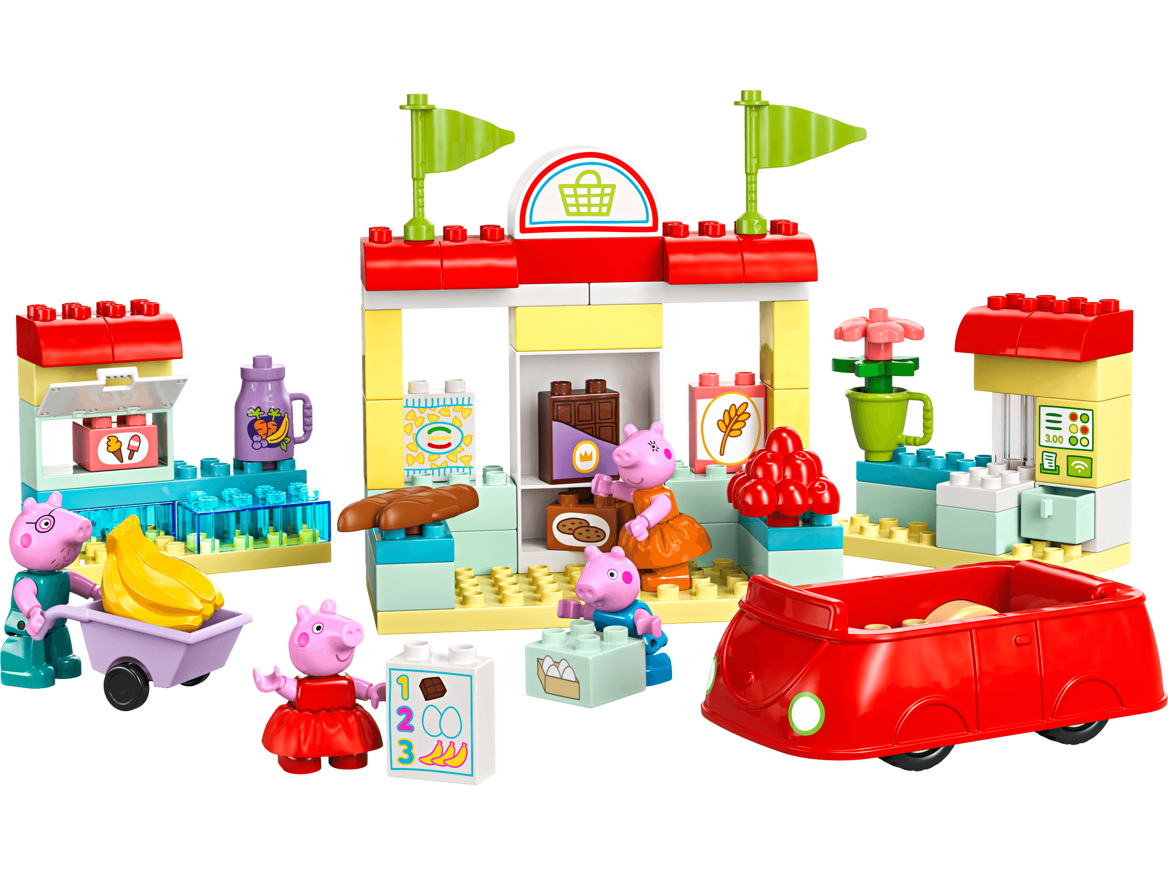 LEGO sættet Peppa Pig Supermarket