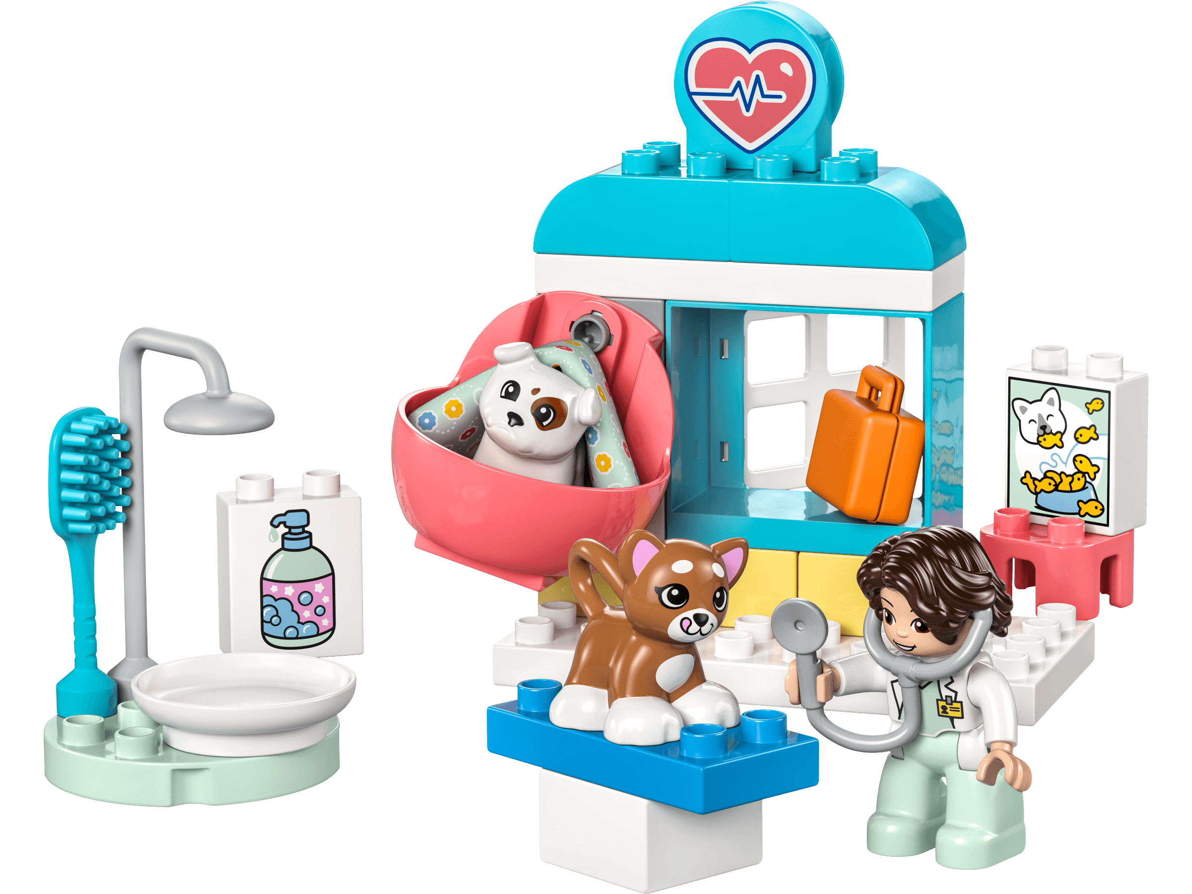 LEGO sættet Visit to the Vet Clinic