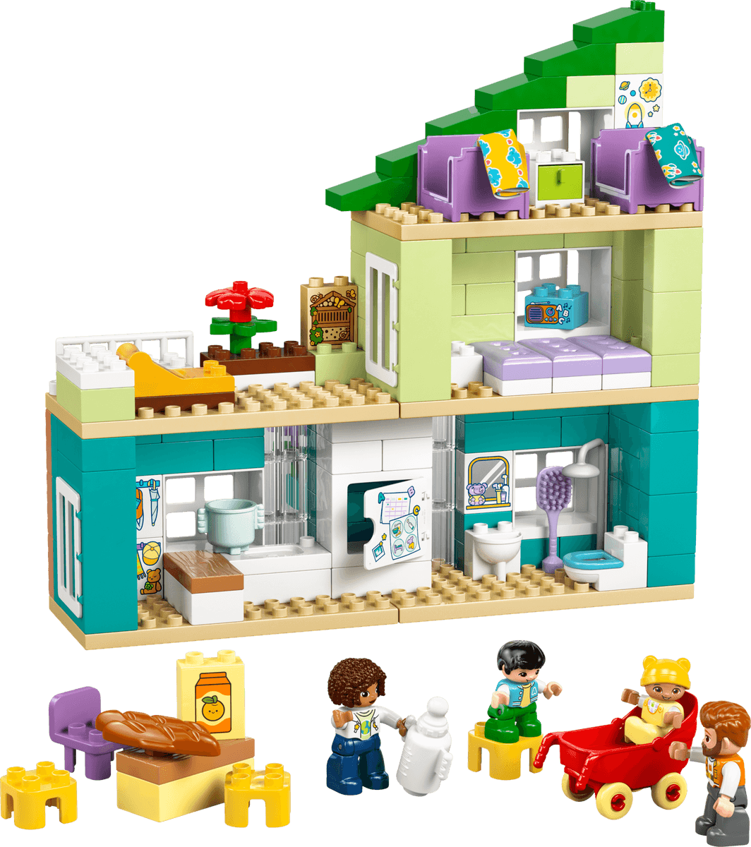 LEGO sættet 3 in 1 Modern Family House with Figures