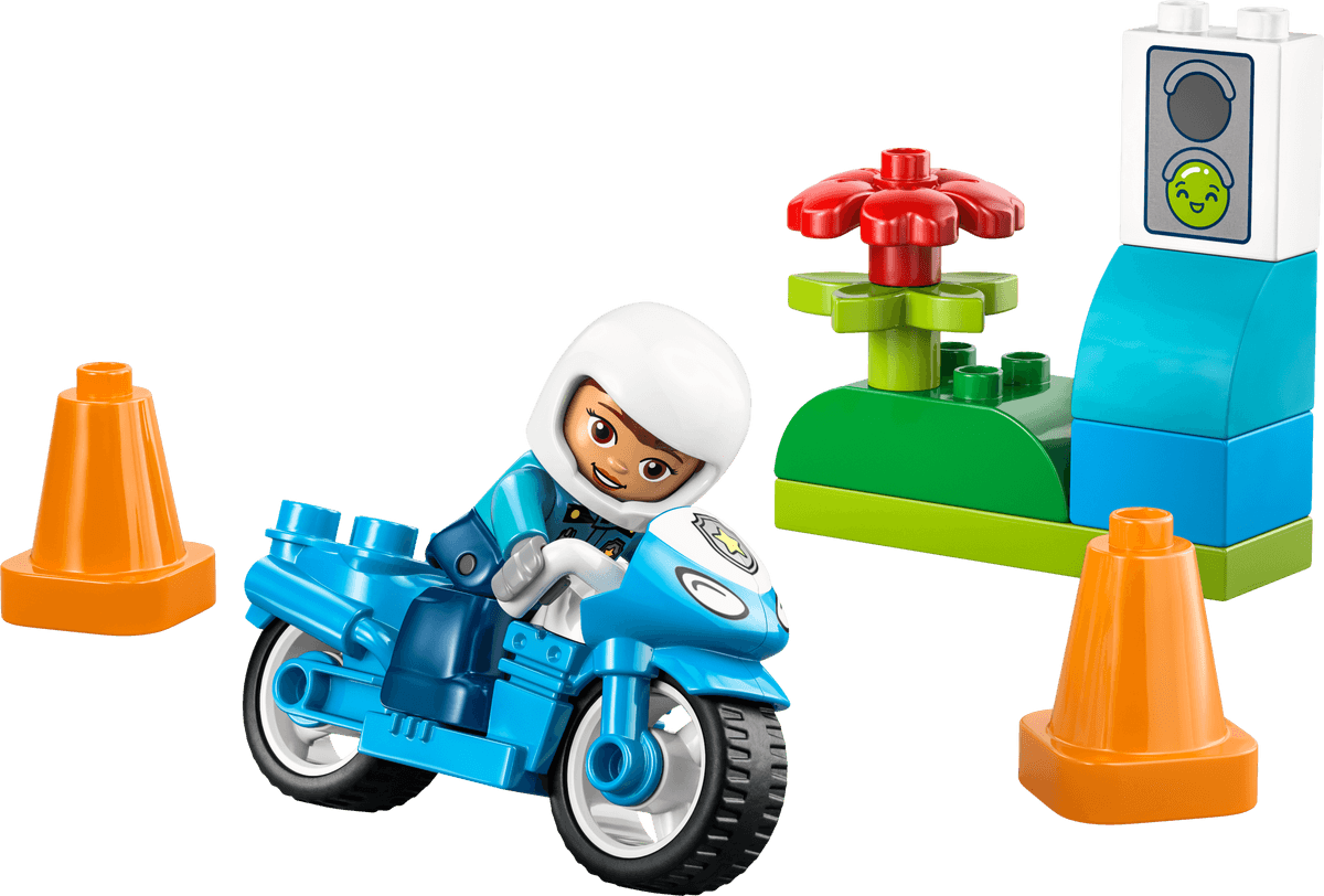 LEGO sættet Blue Police Motorcycle