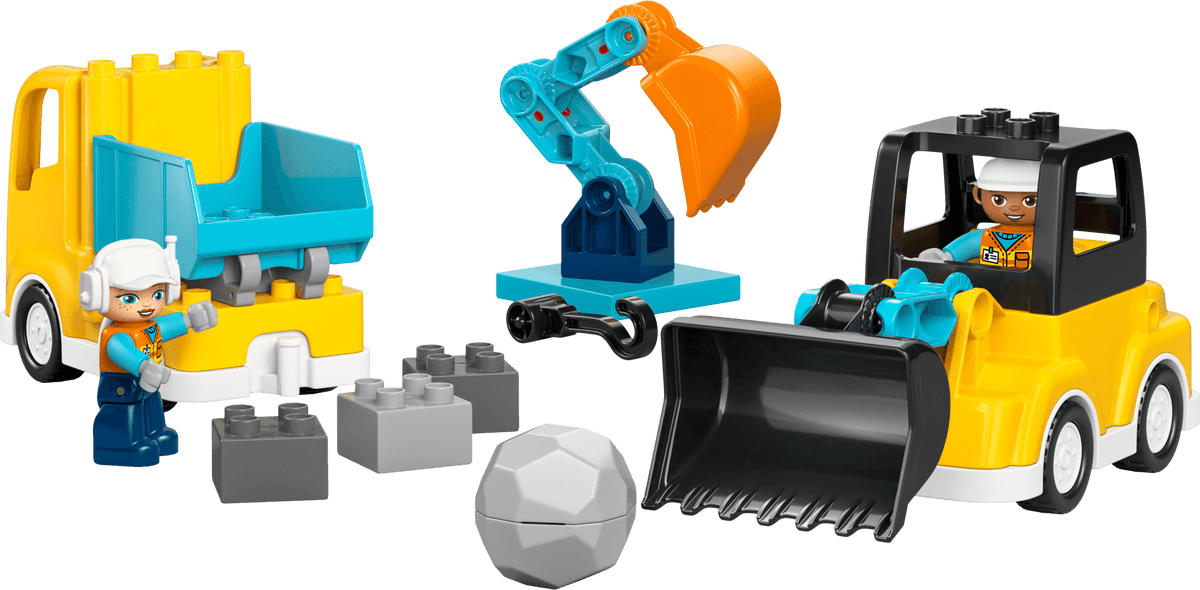 LEGO sættet 3 in 1 Construction Vehicles