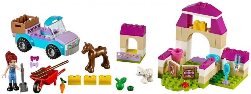 LEGO sættet Mia's Farm Suitcase