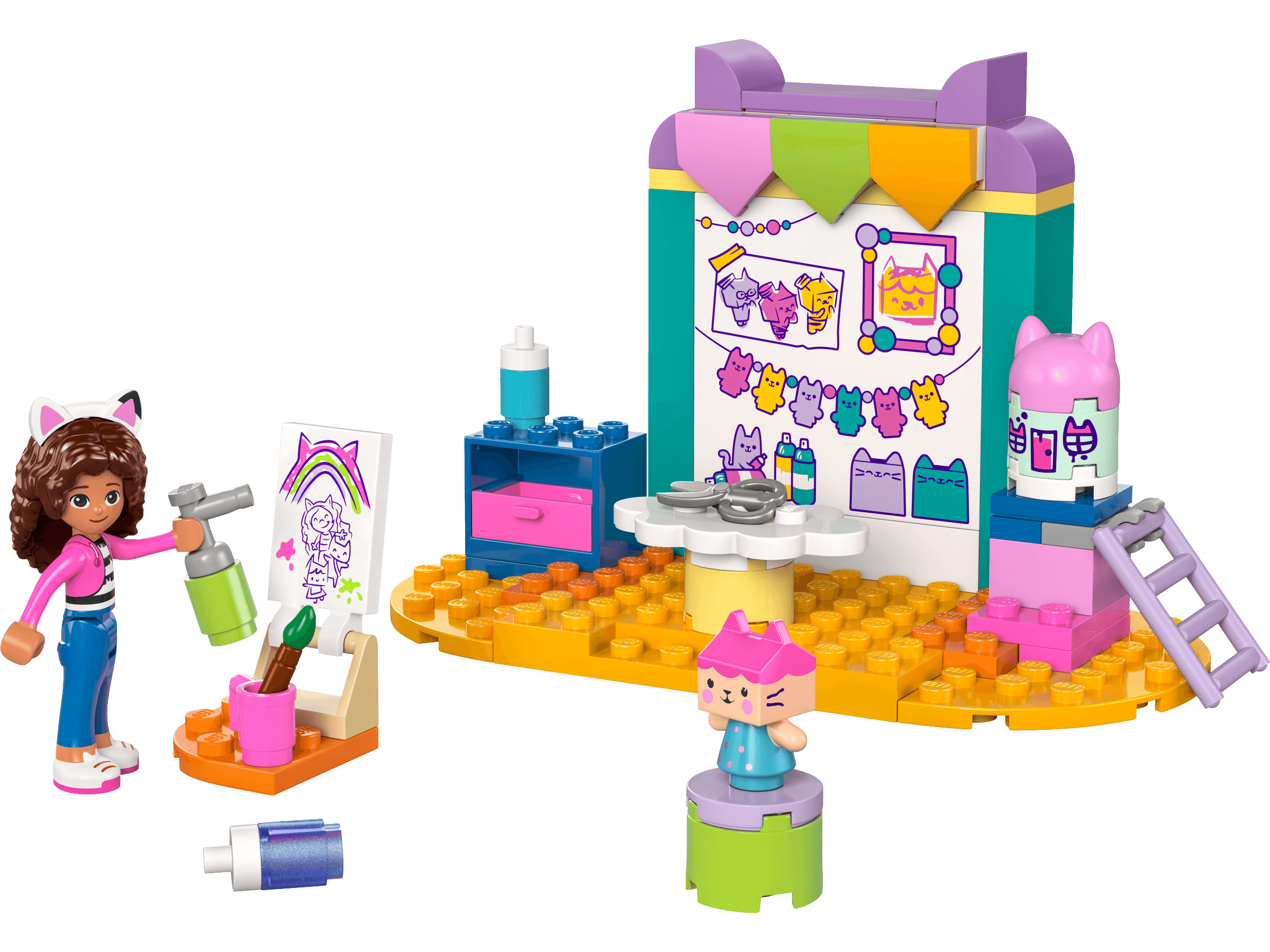 LEGO sættet Crafting with Baby Box
