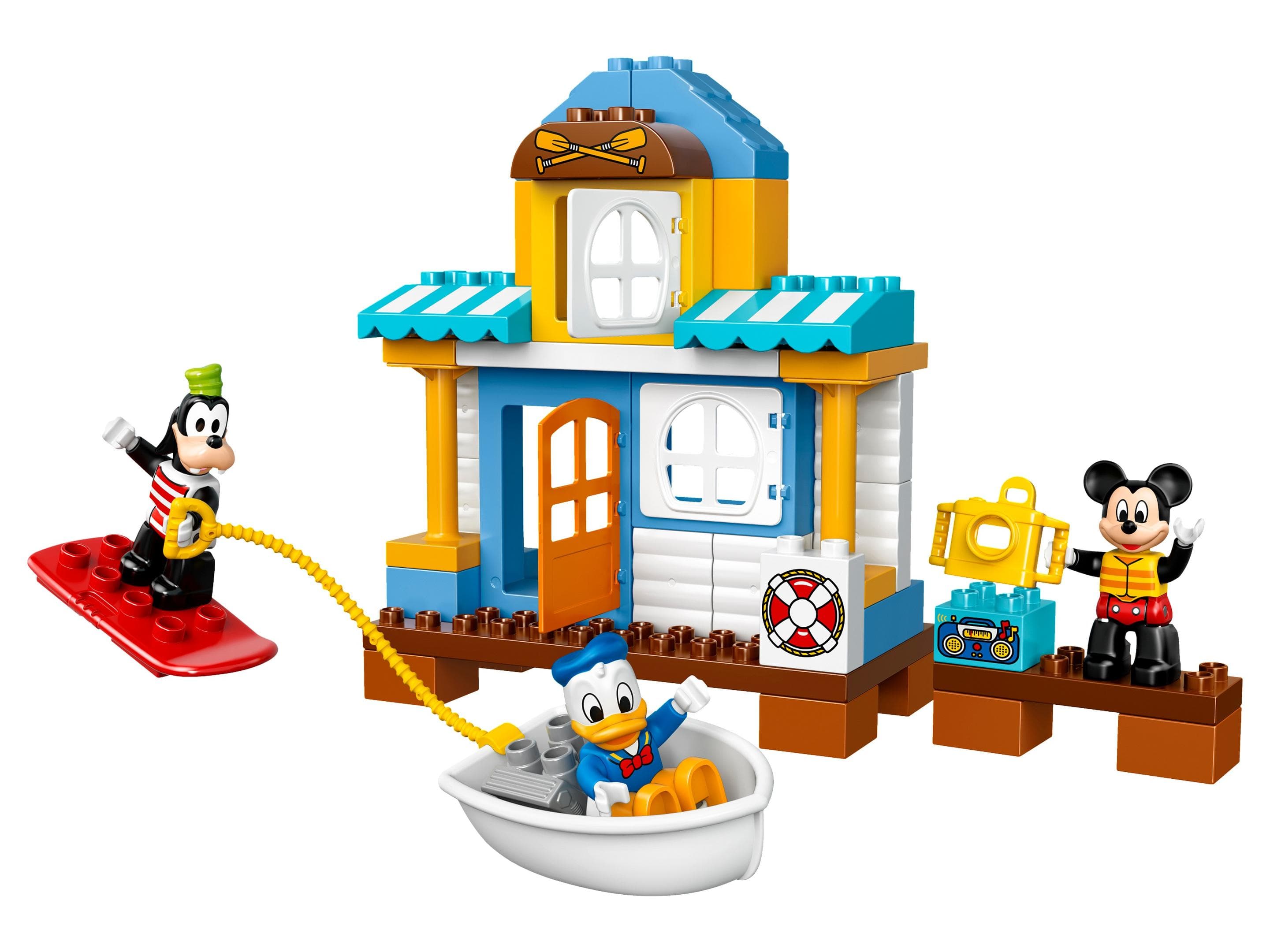 LEGO sættet Mickey & Friends Beach House