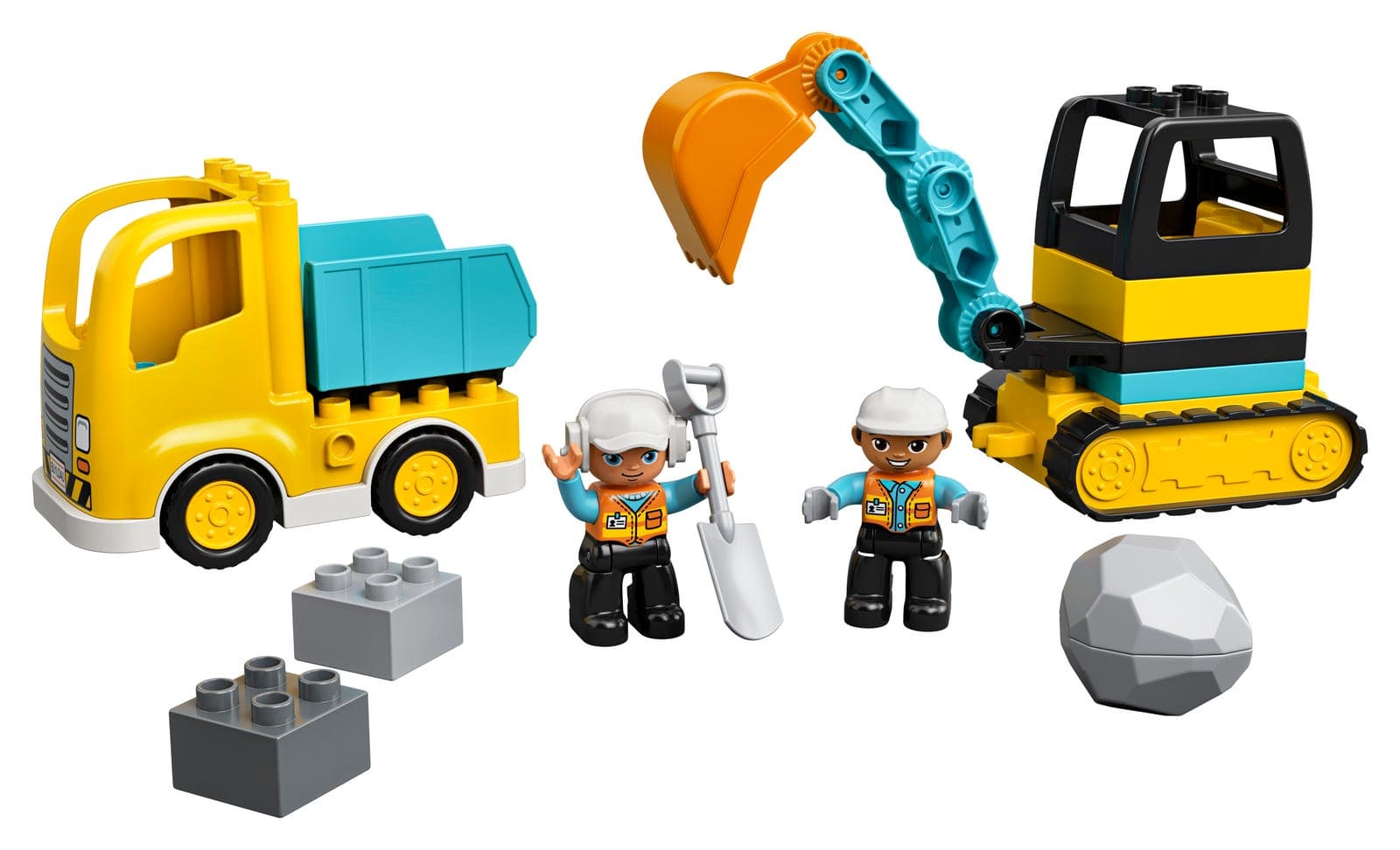 LEGO sættet Truck & Tracked Excavator
