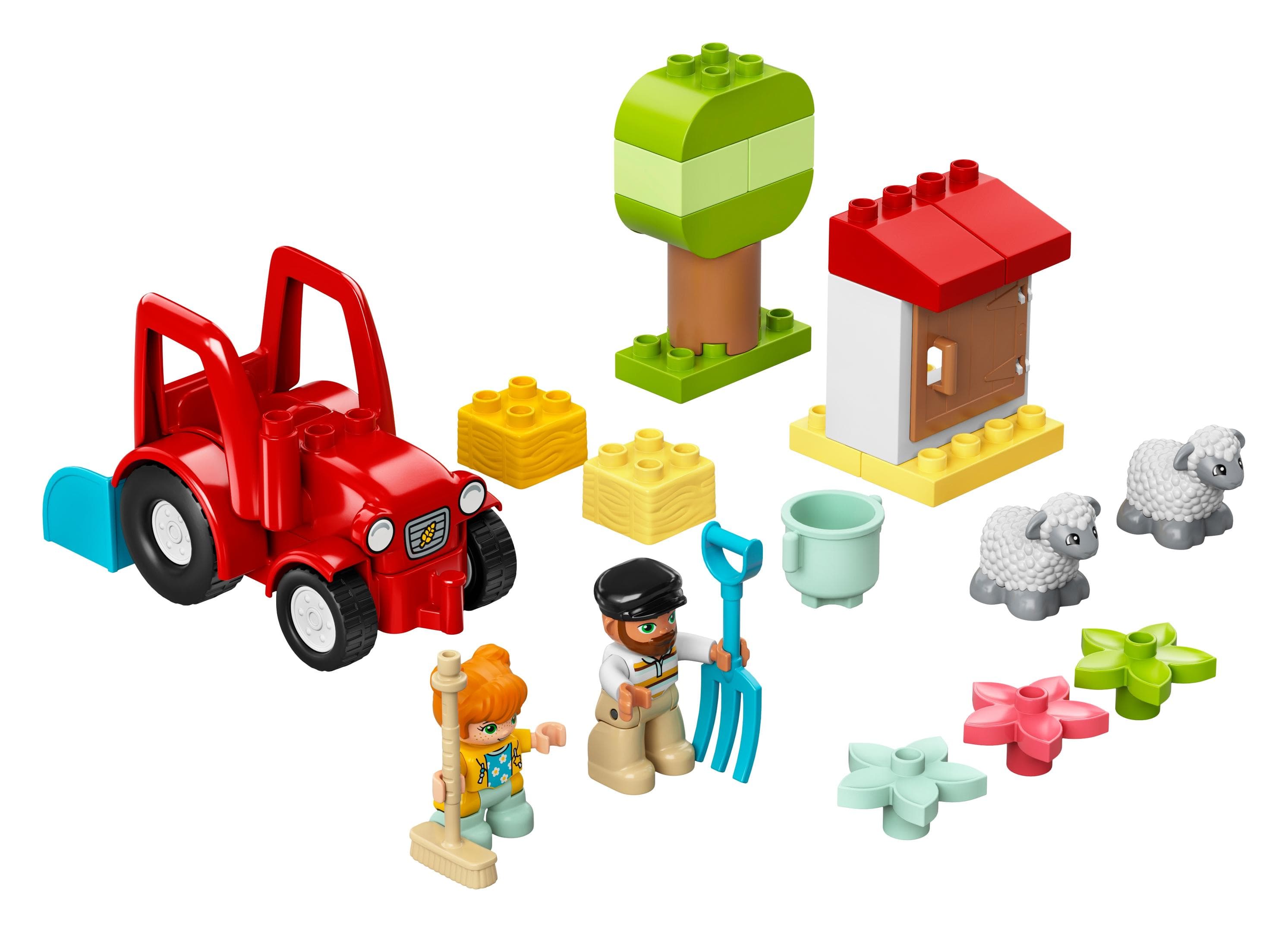 LEGO sættet Farm Tractor & Animal Care