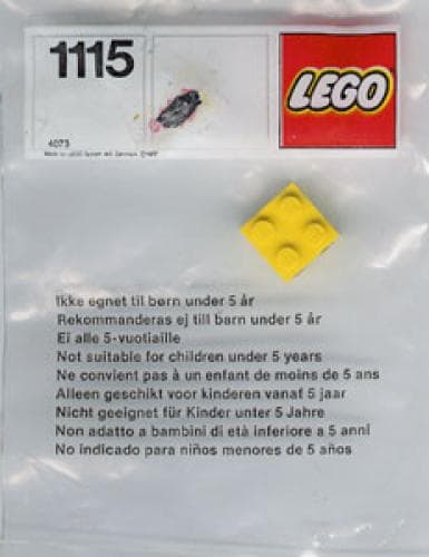 LEGO sættet 4.5V Lighting Brick (2 x 2)
