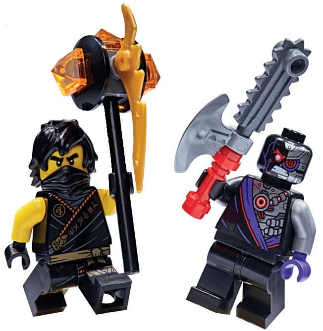 LEGO sættet Cole vs. Nindroid