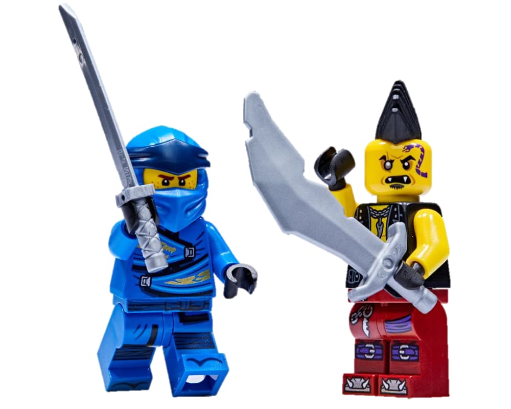 LEGO sættet Jay vs. Eyezor