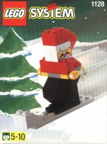 LEGO sættet Santa on Skis