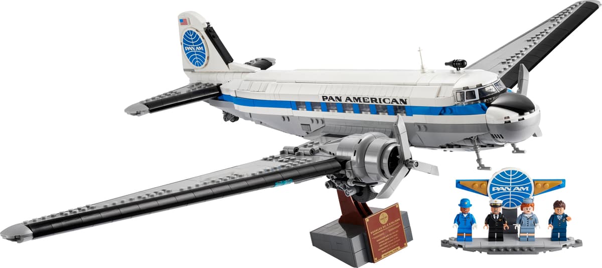 LEGO sættet Douglas DC-3 PAN AM Airliner